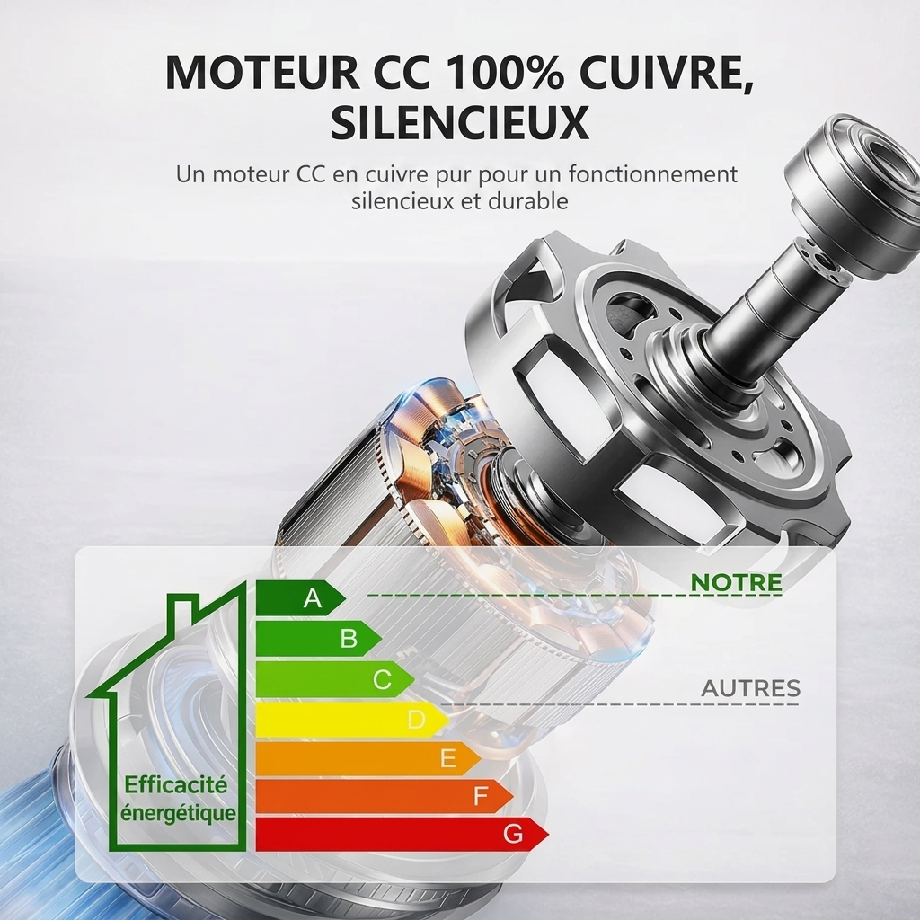 Ventilateur Plafond Silencieux eispas