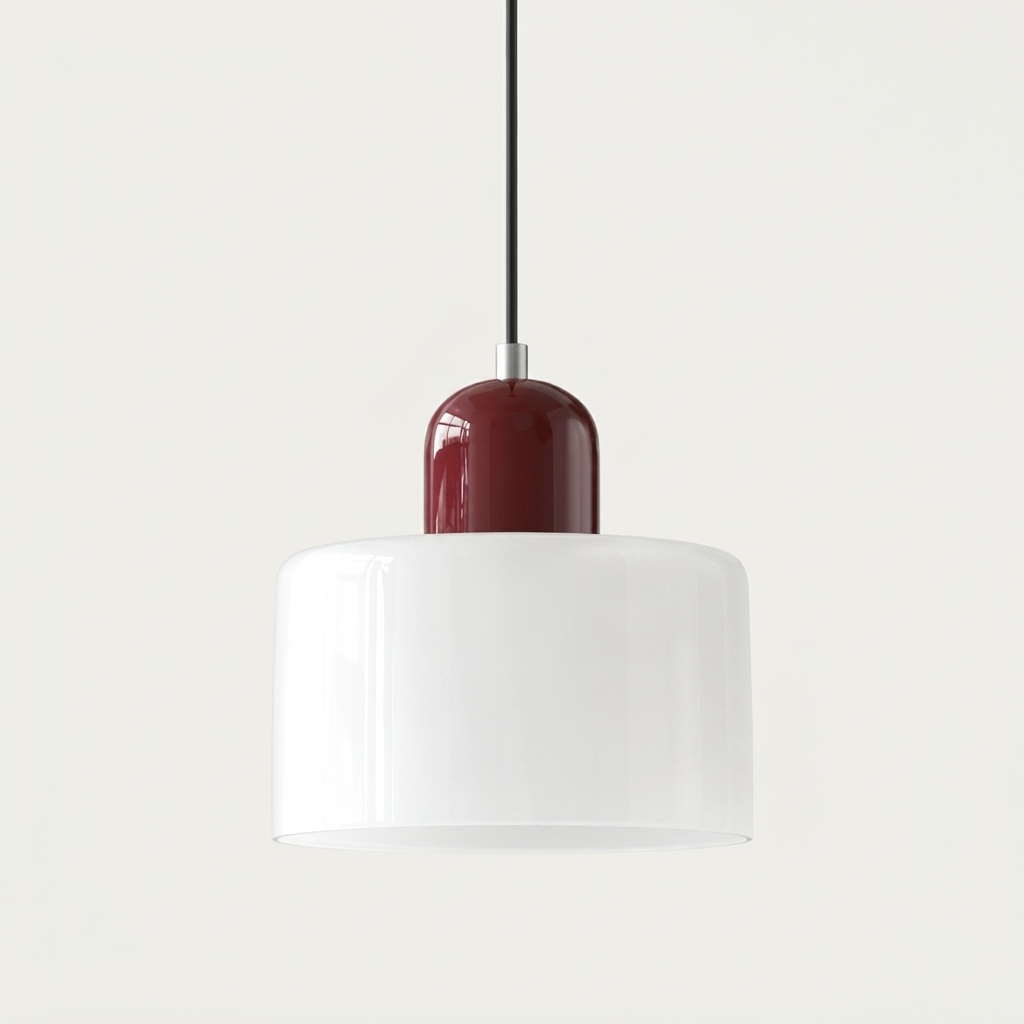 Luminaire Suspension Céramique - Dôme Glazuré & Design Épuré eispas