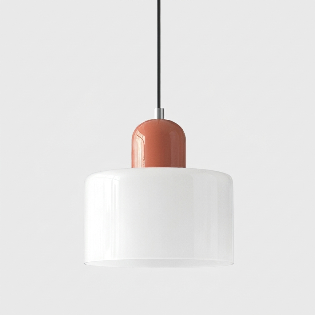 Luminaire Suspension Céramique - Dôme Glazuré & Design Épuré eispas