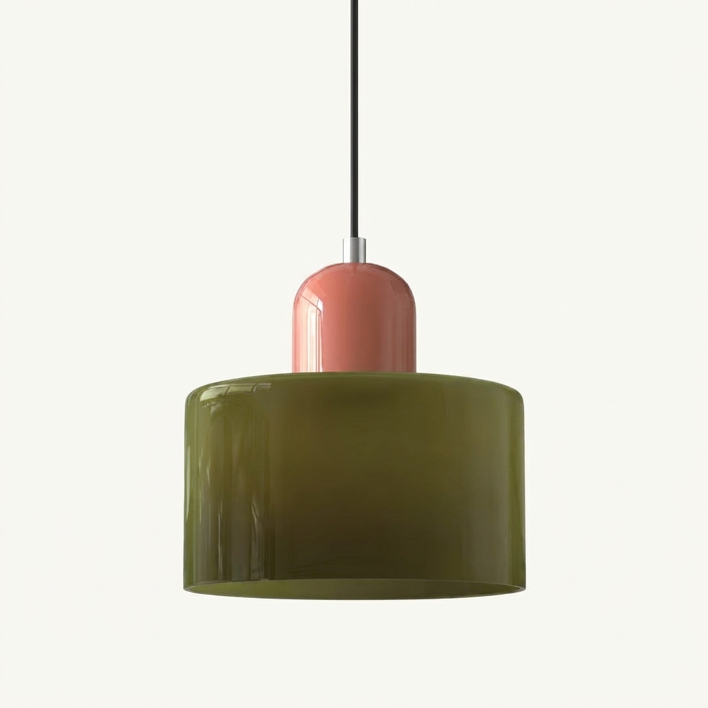Luminaire Suspension Céramique - Dôme Glazuré & Design Épuré eispas