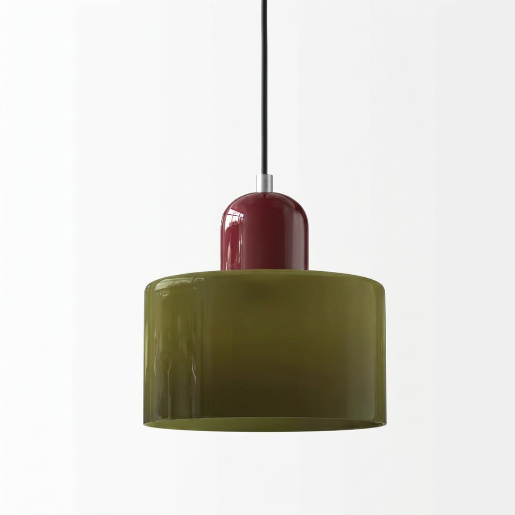 Luminaire Suspension Céramique - Dôme Glazuré & Design Épuré eispas