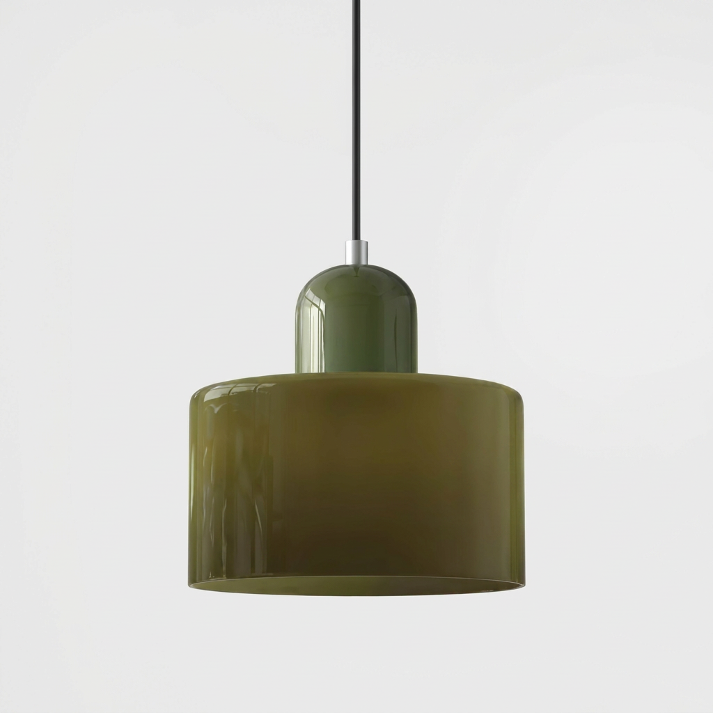 Luminaire Suspension Céramique - Dôme Glazuré & Design Épuré eispas