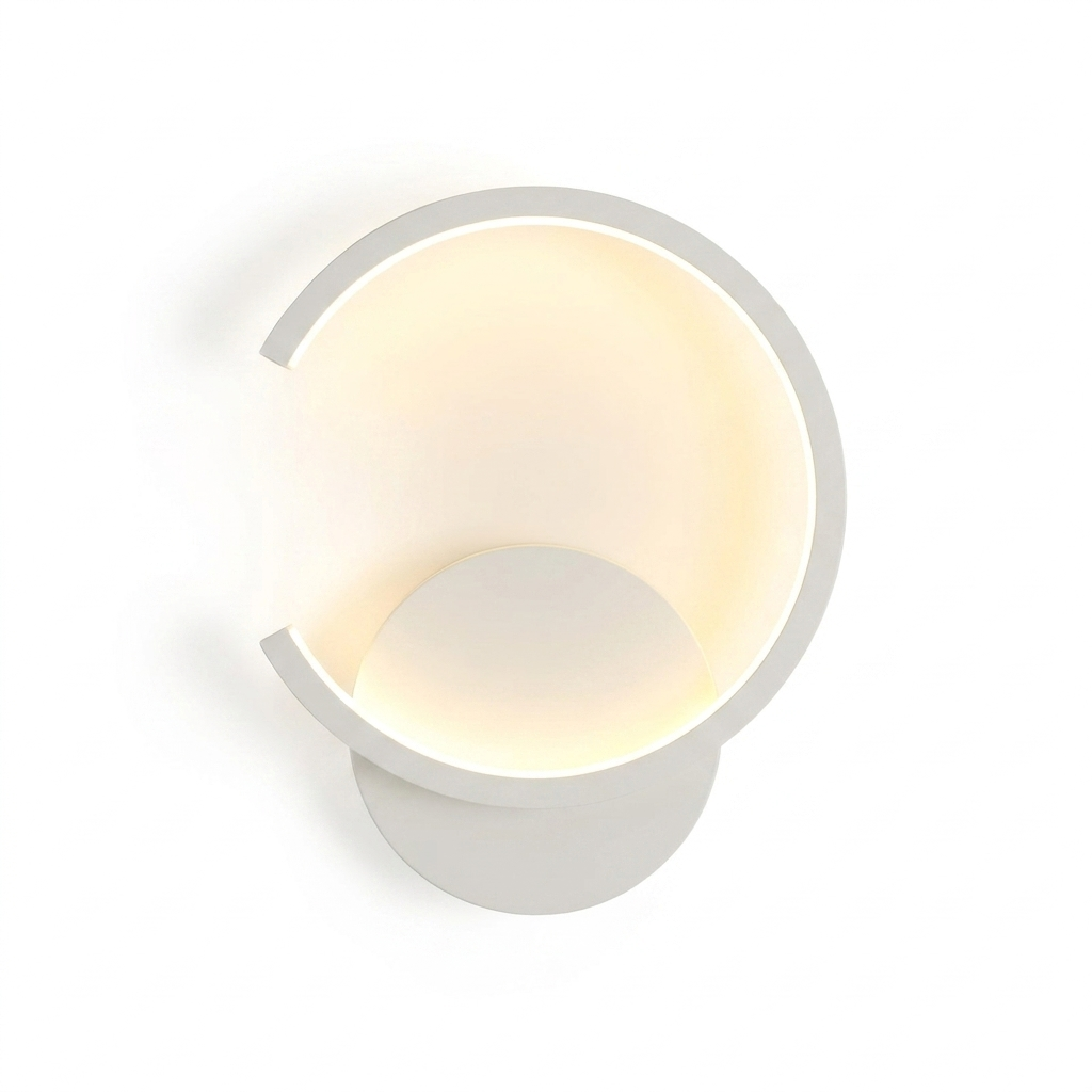 Applique Murale LED Anneau – Design Circulaire Contemporain eispas