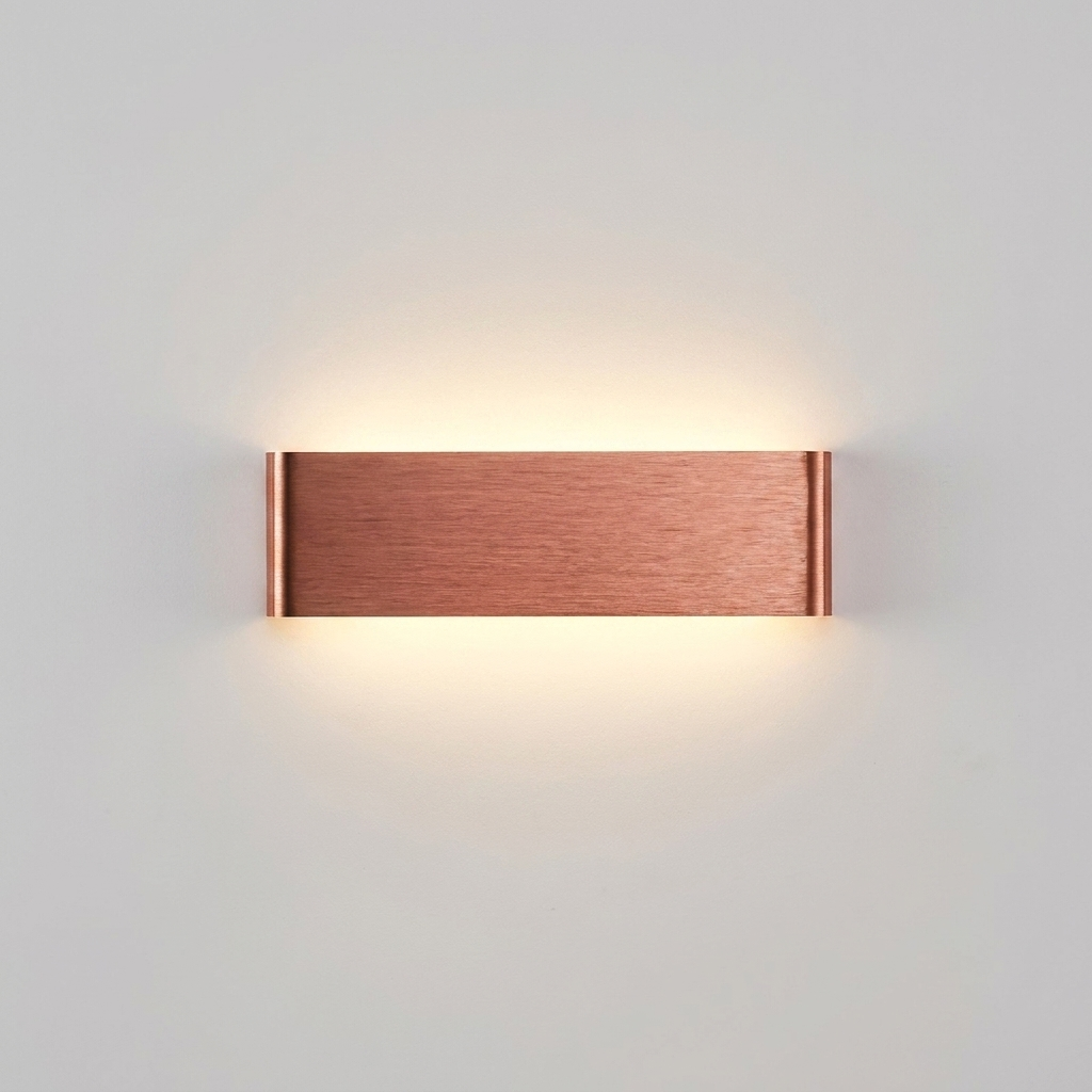 Applique Murale LED Rectangulaire – Éclairage Haut et Bas Effet Halo eispas