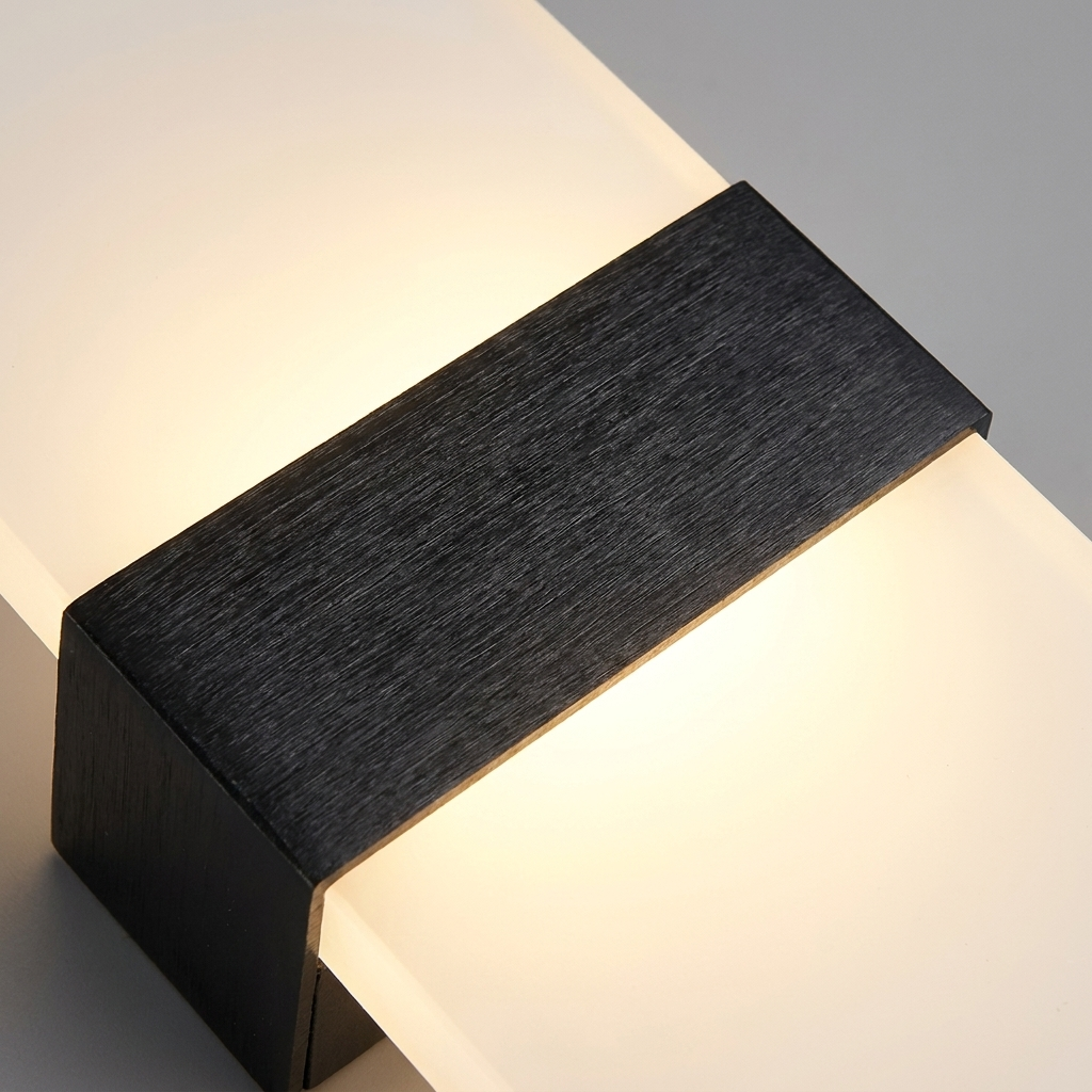 Applique Murale LED Panneau Acrylique – Éclairage Haut et Bas Design Moderne eispas