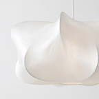 Lampe suspendue Wasinda en soie Lumide