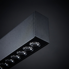 Suspension Linéaire LED - Lumière Précise, Design Minimaliste eispas