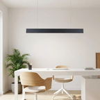 Suspension Linéaire LED - Lumière Précise, Design Minimaliste eispas