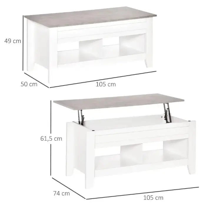 Table basse relevable Altius Home